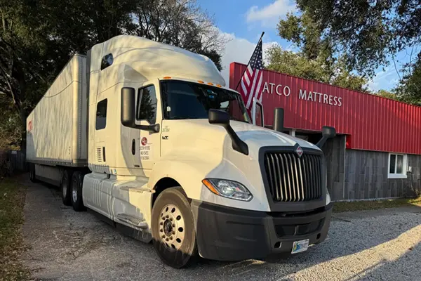 Mattress Pensacola local store front and interior showroom