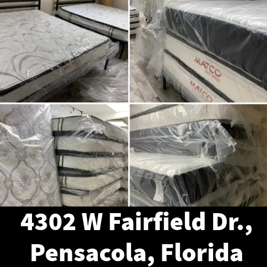 Mattress sizes and dimensions guide at Mattress Pensacola local store