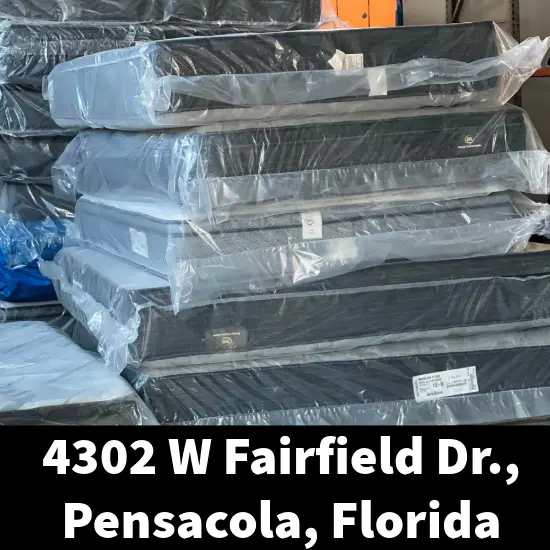 Premium factory-direct mattress displayed at Mattress Pensacola local store