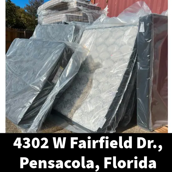 RV Queen 60x75 mattress displayed at Mattress Pensacola local showroom